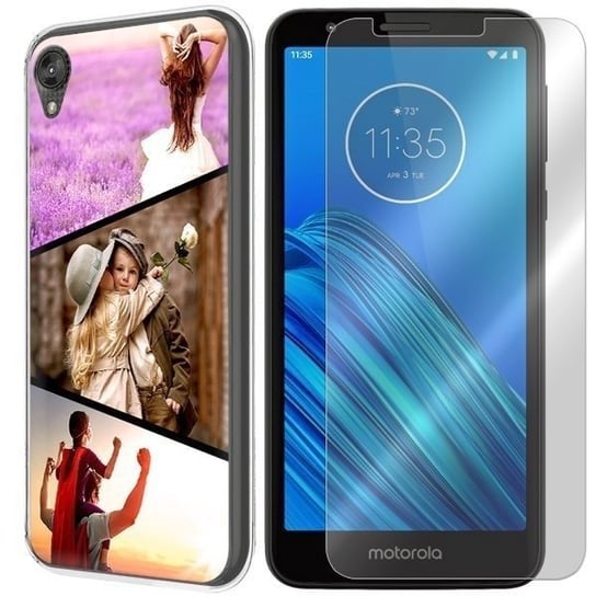 Zaprojektuj Etui Do Motorola Moto E6 Unique +Szkło Unique