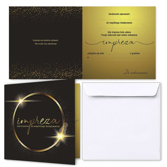 Zaproszenia na imprezę, lub urodziny, koperta  63295 Forum Design Cards