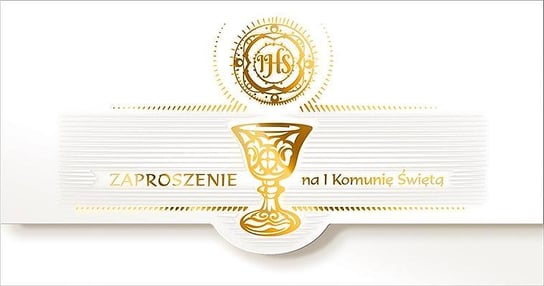 Zaproszenia na Komunię św., ZK 5Z AB Card