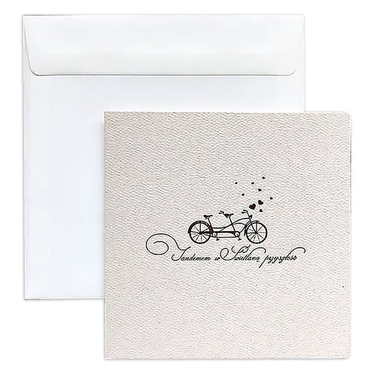 Zaproszenia na Ślub, 10 sztuk - ekologiczne Forum Design Cards
