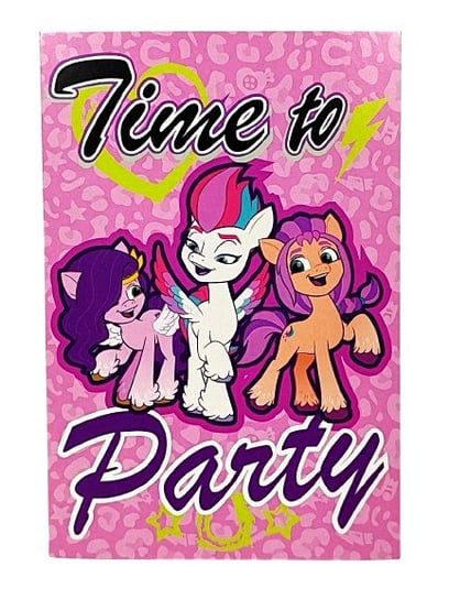 Zaproszenia Urodzinowe Z Kopertami My Little Pony Party Inna marka