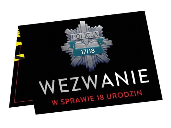 Zaproszenia z kopertą na 18-tke Wezwanie - 6 szt. Congee.pl