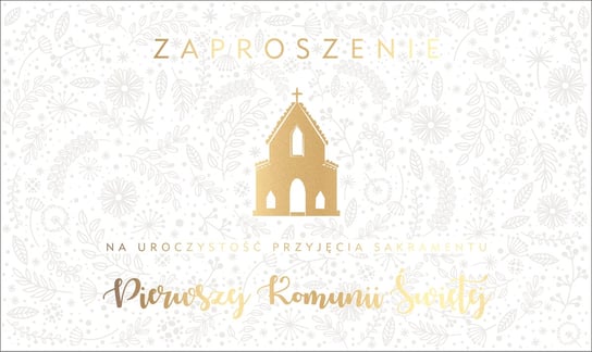Zaproszenie PMZ-055 Komunia Passion Cards