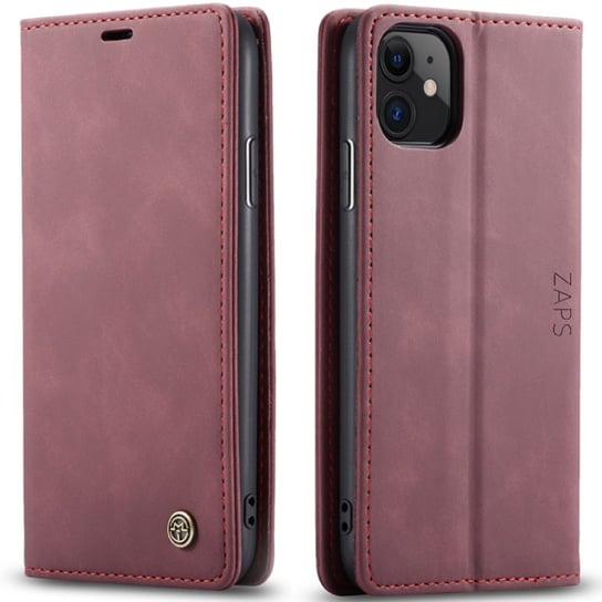 ZAPS Wallet iPhone 11 wiśniowy Inna marka