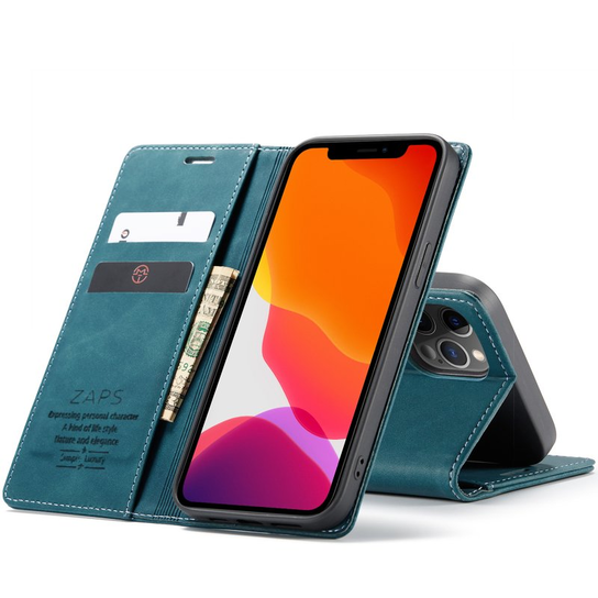 ZAPS Wallet iPhone 12 Pro Max morski Spacecase