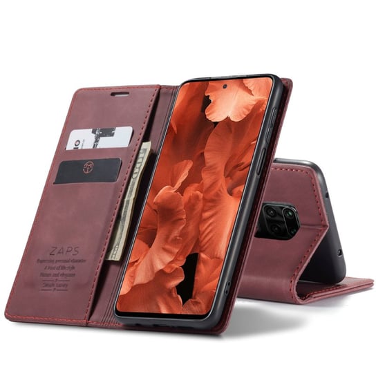 ZAPS Wallet Redmi Note 9S/9 Pro wiśniowy Inna marka