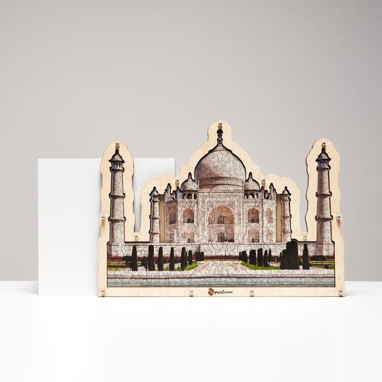Zapuzzlowani puzzle Taj Mahal w ramce Zapuzzlowani