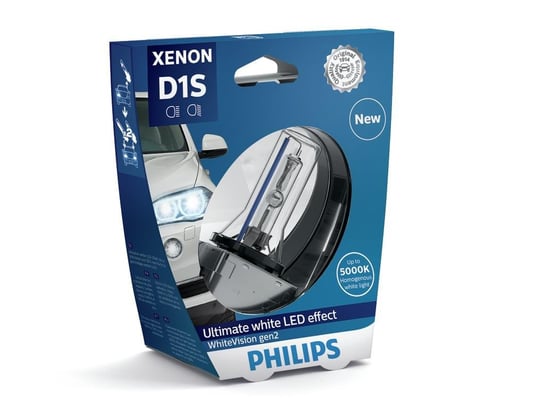 Żarnik ksenonowy PHILIPS D1S WhiteVision (1 sztuka) Philips