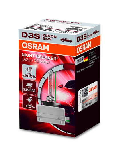 Żarnik OSRAM D3S Xenarc Night Breaker Laser +200% (1 sztuka) Osram