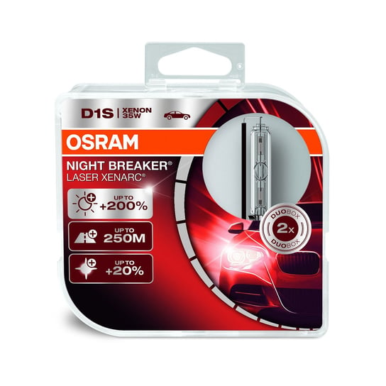Żarniki OSRAM D1S Xenarc Night Breaker Laser +200% (2 sztuki) Osram