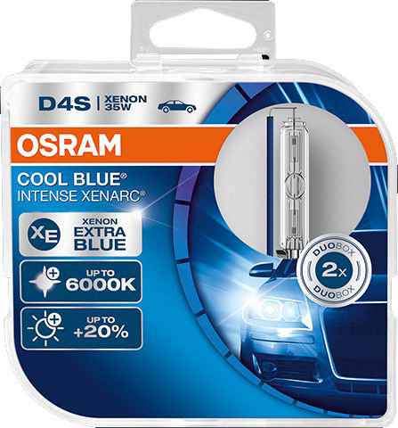 Żarniki OSRAM D4S Xenarc Cool Blue Intense (2 sztuki) Osram