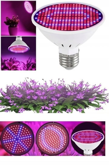 Żarówka do wzrostu  uprawy roślin 80 LED Eco Greener