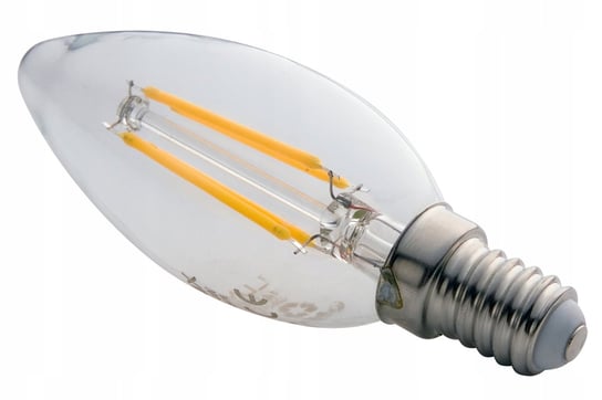 Żarówka E14 Led Filament 10W Ciepła Edison Świeczka Lumenix DLED