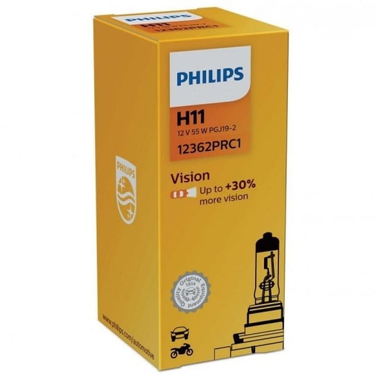 Żarówka halogenowa Philips Vision H11 12V 55W 1 szt Philips