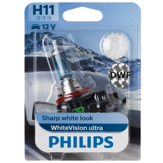 Żarówka halogenowa PHILIPS WhiteVision ultra H11 12V 55W Philips