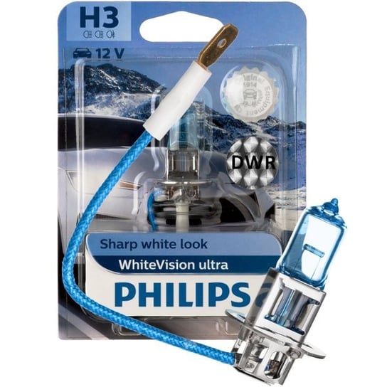 Żarówka halogenowa PHILIPS WhiteVision ultra H3 12V 55W Philips