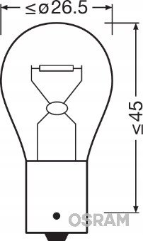 Żarówka lampy kierunkowskazu OSRAM 7506ULT Osram