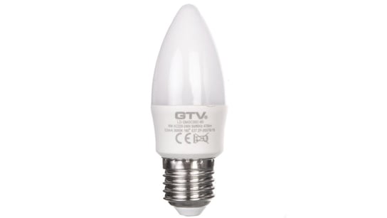 Żarówka LED C30 14 LED SMD 2835 ciepły biały E27 6W AC 220-240V 160st. LD-SMGC30C-60 GTV