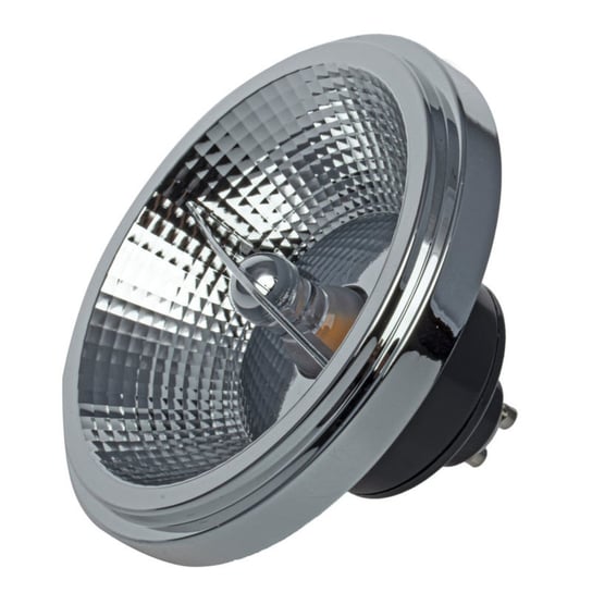 Żarówka LED czarna z odbłyśnikiem EKZA3391 GU10 AR111 12W 700lm 3000K Eko-Light