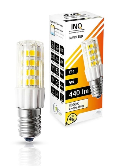 Żarówka LED do okapu INQ LT32WW, E14, 5 W INQ