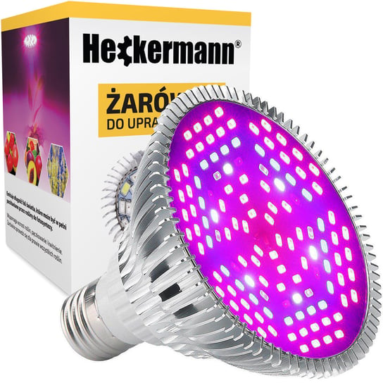 Żarówka LED do wzrotsu roślin Heckermann 120LED MDA-PG08 80W Heckermann