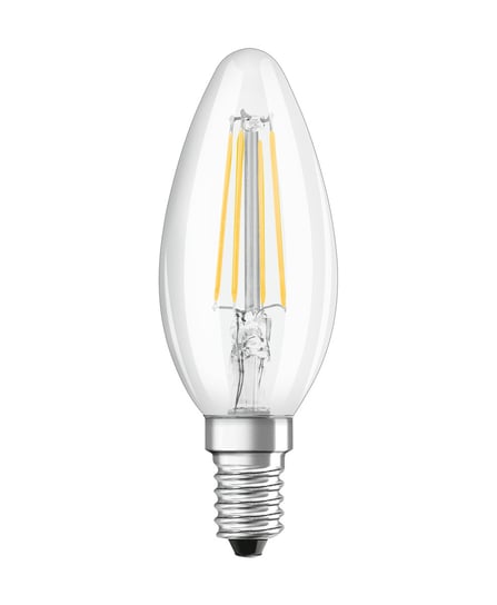 Żarówka Led E14 B35 3,4W = 40W 470Lm 2700K Ciepła 300° Cri90 Filament Osram Superstar+ Ściemnialna Osram