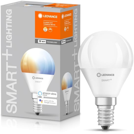 Żarówka LED E14 P45 5W 470lm CCT LEDVANCE SMART+ WiFi Ściemnialna Ledvance