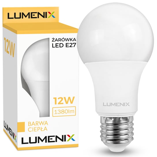 Żarówka LED E27 1380lm 12W kula CCD NIEMRUGAJĄCA DLed