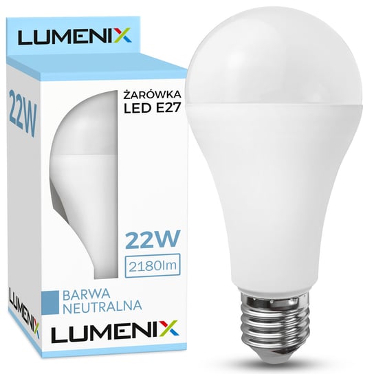 Żarówka LED E27 2180lm 22W CCD NEUTRALNA DLed