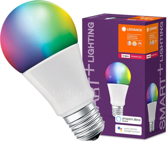 Żarówka Led E27 Smart+ 9W 800Lm Rgb+W Ledvance Zigbee - Ledvance ...