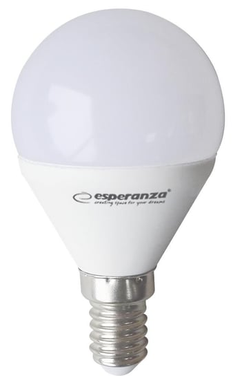 Żarówka LED ESPERANZA ELL152, E14, 6 W, barwa ciepła biała. Esperanza