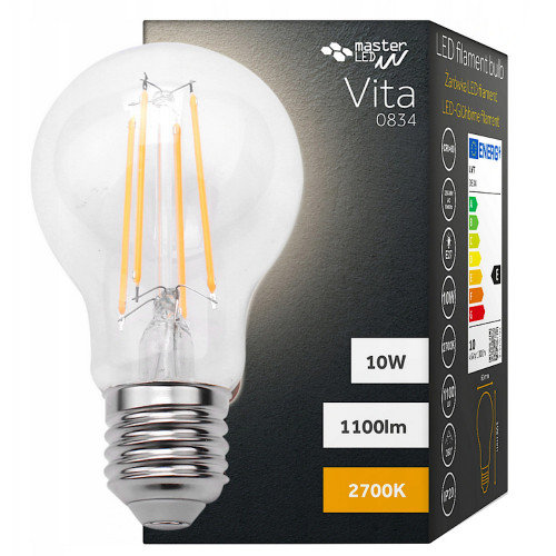 Żarówka LED Filament Vita E27 10W MasterLED