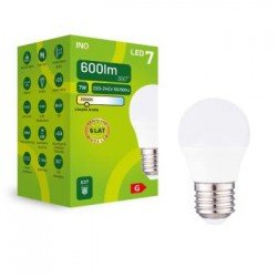 Żarówka Led G45 E27 7W Kulka 600Lm 3000K Inq Inna marka