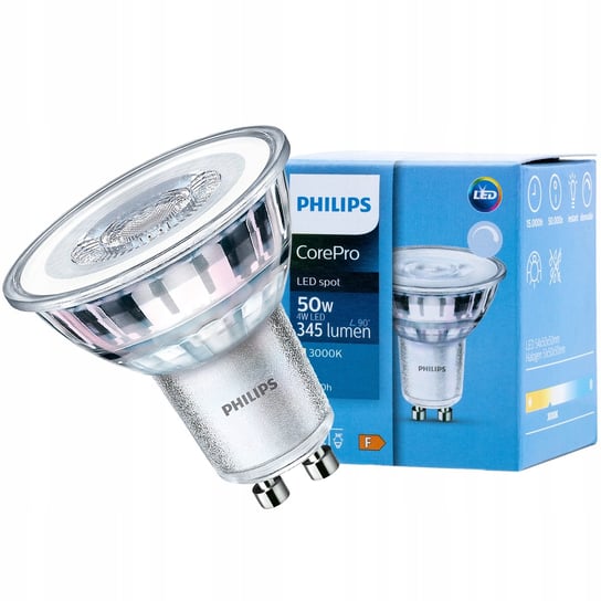 Żarówka LED GU10 5W = 50W 350lm 3000K 36° PHILIPS Philips
