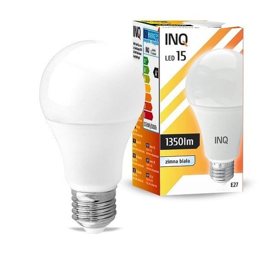 Żarówka LED INQ LA054CW, E27, 15 W, biała chłodna INQ