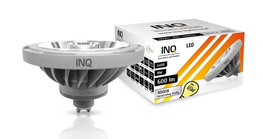 Żarówka LED INQ LR22NW, GU10, 8 W INQ