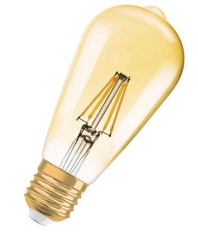 Żarówka LED OSRAM Vintage 1906 Edison, E27, 7,5 W, barwa ciepła biała Osram