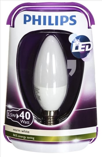 Żarówka LED PHILIPS, B35, E14, 6 W Philips