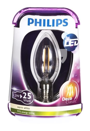 Żarówka LED PHILIPS Candle, E14, 2.3 W Philips