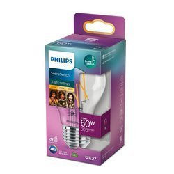 Żarówka LED PHILIPS Classic SceneSwitch A60 E27 7,5W =60W  2200/2500/2700K 806 lm Philips