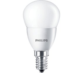 Żarówka LED PHILIPS E14 5,5W kulka 2700K biała ciepła kulka 8718696474891 Philips