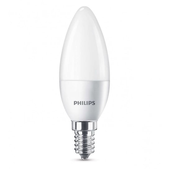 Żarówka LED Phillips, świecznikowa, E14, 5,5 W, barwa biała ciepła, 10,6x3,5 cm Lectus