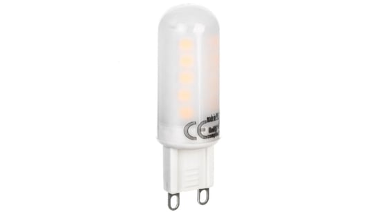 Żarówka LED SMD 2835 PLASTIK ciepły biały G9 4W AC 230V 360st. LD-G96440-32 GTV