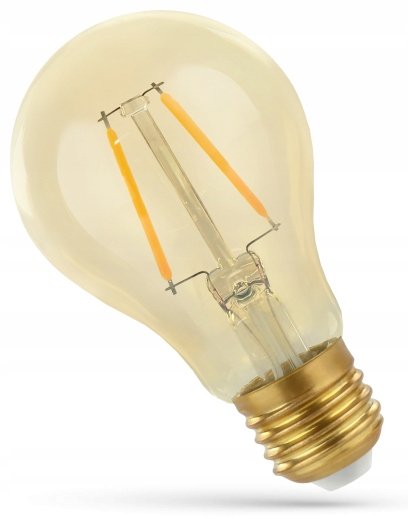 Żarówka Led Światło Ciepłe E-27 230V 2W Edison spectrum LED