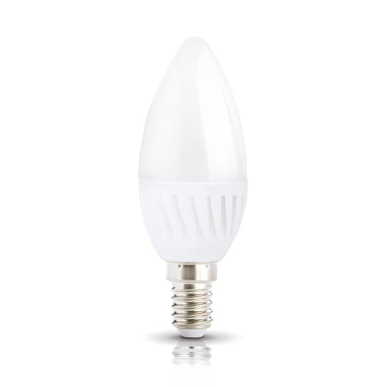 Żarówka LED Świeczka 9W E14 Barwa Zimnobiała 6000K Ceramiczny Korpus Kobi