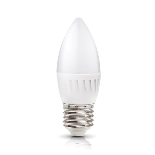 Żarówka LED Świeczka 9W E27 Barwa Neutralna 4000K 900Lm Ceramiczny Korpus Kobi