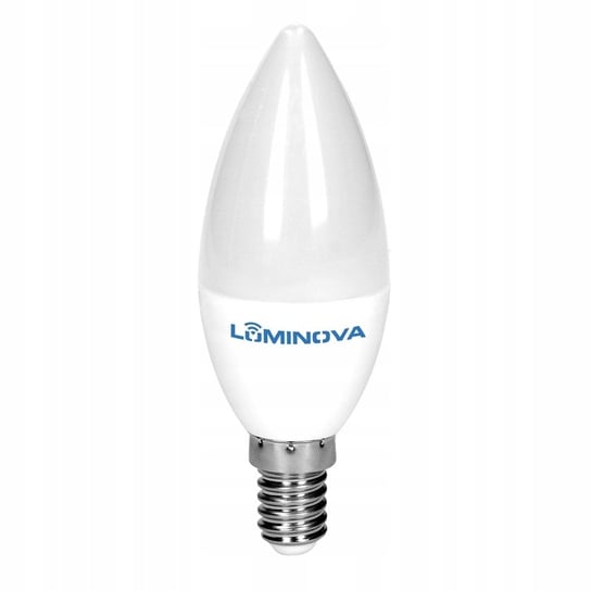 Żarówka LED świeczka E14 8W 3000K ciepła biel Luminova