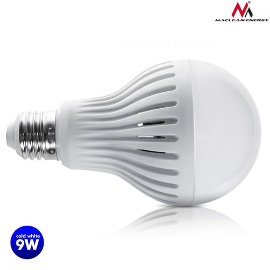 Żarówka LED z czujnikiem ruchu MACLEAN MCE177CW, E27, 9 W, barwa biała chłodna Maclean