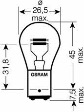 Żarówka P21/5W 24V 21/5W Osram 7537-02B Osram