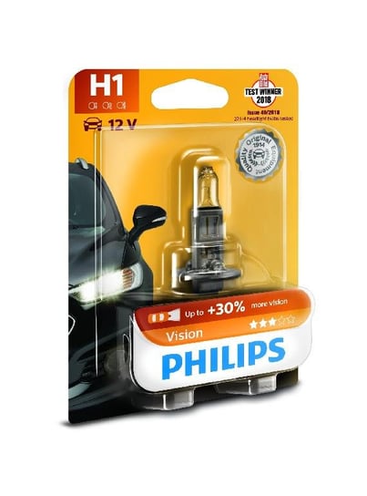 Żarówka PHILIPS H1 Vision (1 sztuka) Philips